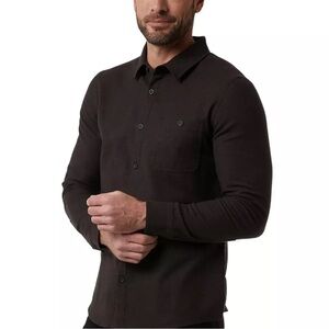 32 Degrees Men's Long Sleeve Button-Up Shirt, Stretch Fabric, Lightweight XXL